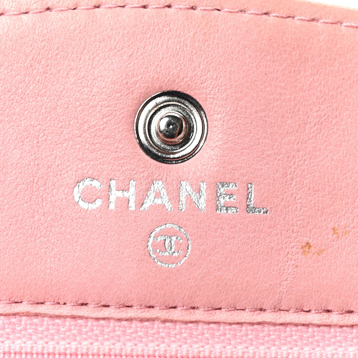 Caviar Timeless CC Wallet on Chain WOC Pink wholesalehk.shop