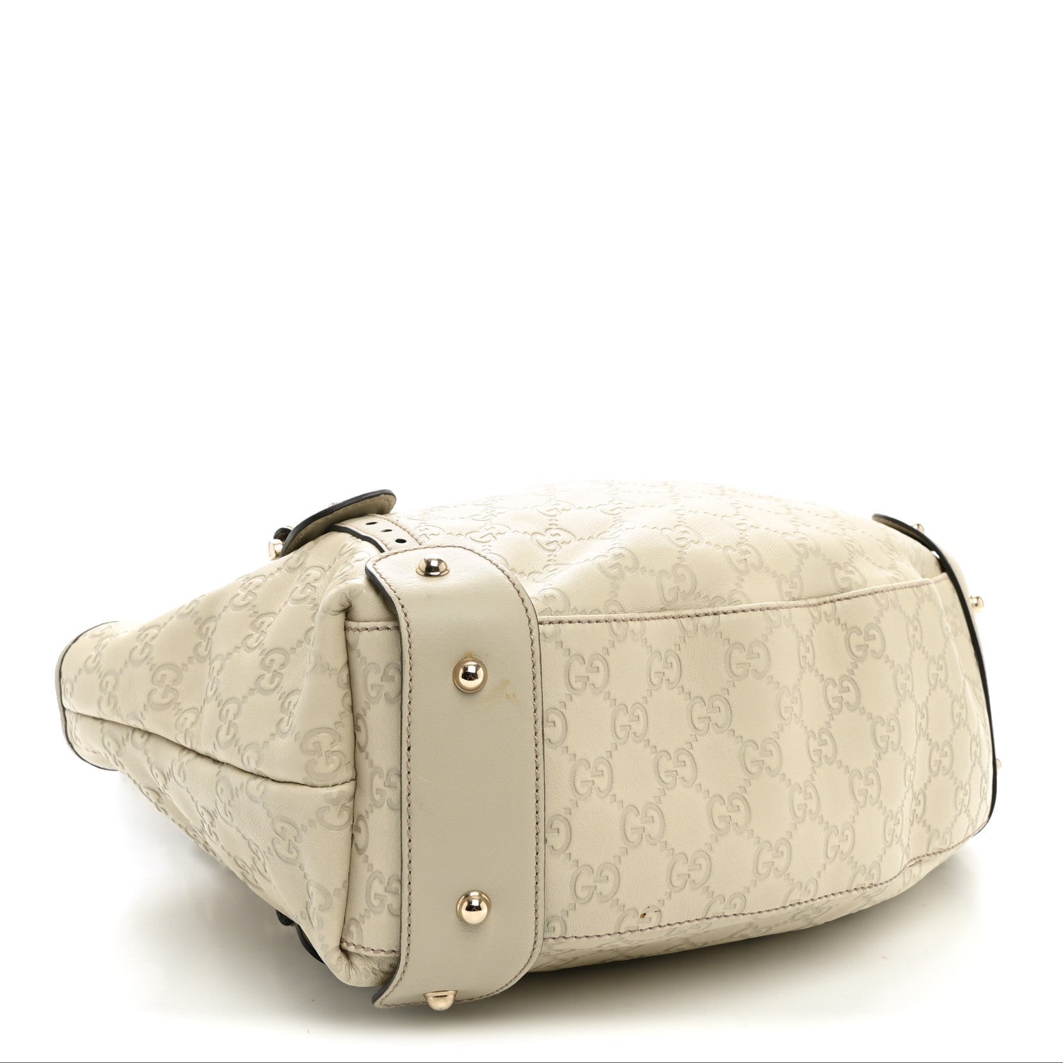 Guccissima Small Pelham Shoulder Bag Off White £¨ Direct shipment via from wholesalehk.shop