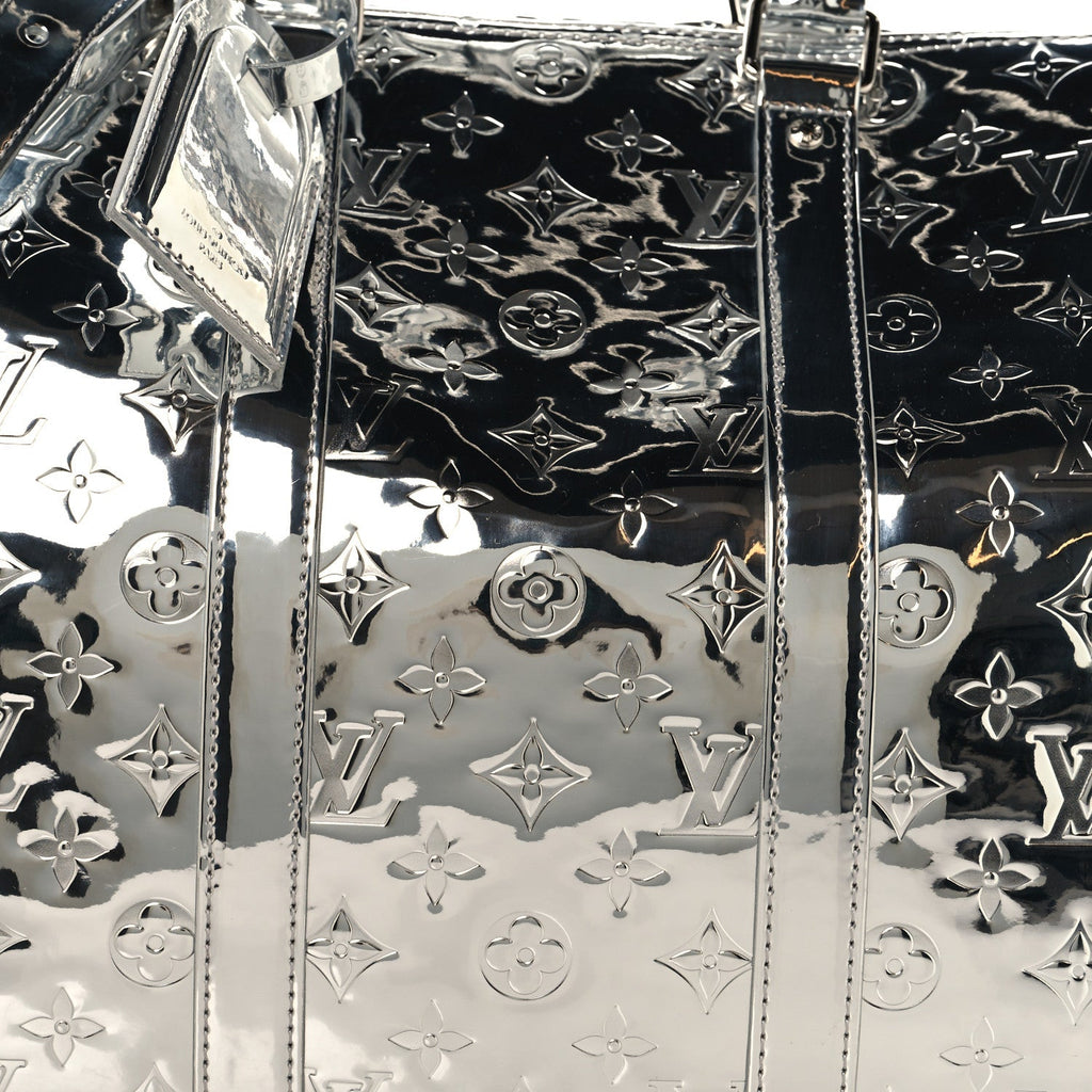 Monogram Mirror Keepall Bandouliere 45 Silver wholesalehk.shop