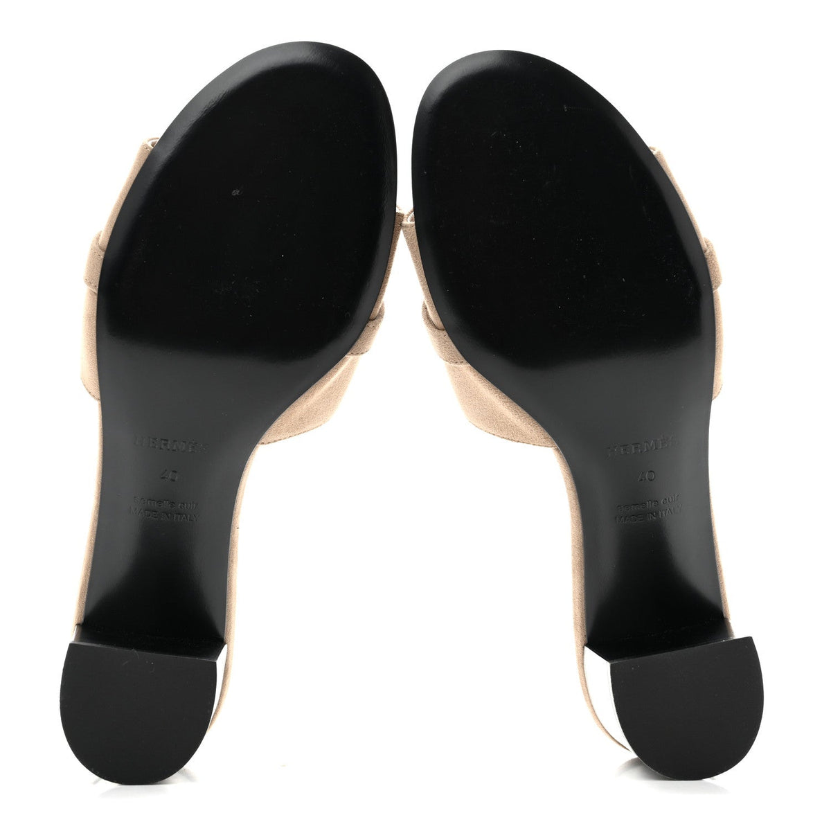 Suede Goatskin Gigi 50 Sandals 40 Beige Sable wholesalehk.shop