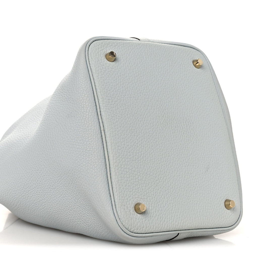 Taurillon Clemence Picotin Lock 22 MM Bleu Pale £¨ Direct shipment via from wholesalehk.shop