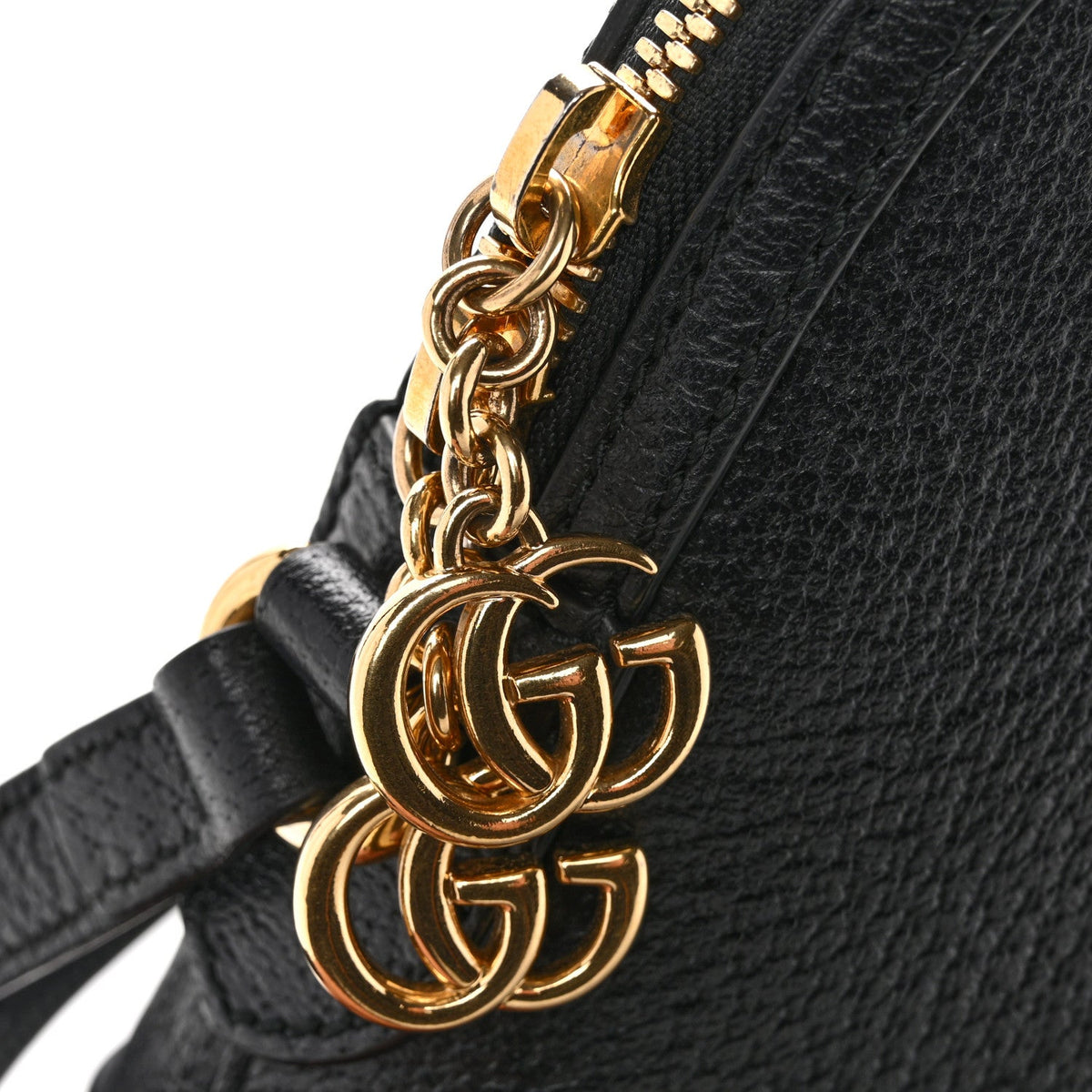 Calfskin GG Web Small Ophidia Dome Shoulder Bag Black wholesalehk.shop
