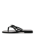 Calfskin Miss Sandals 39 Black wholesalehk.shop