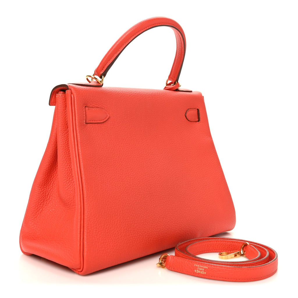 Togo Kelly Retourne 28 Capucine £¨ Direct shipment via from wholesalehk.shop