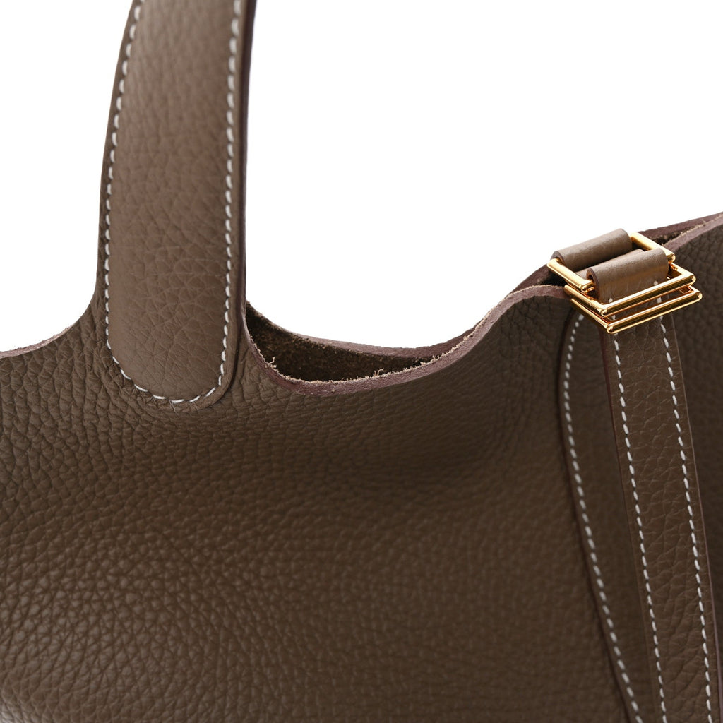 Taurillon Clemence Picotin Lock 22 MM Etoupe £¨ Direct shipment via from wholesalehk.shop