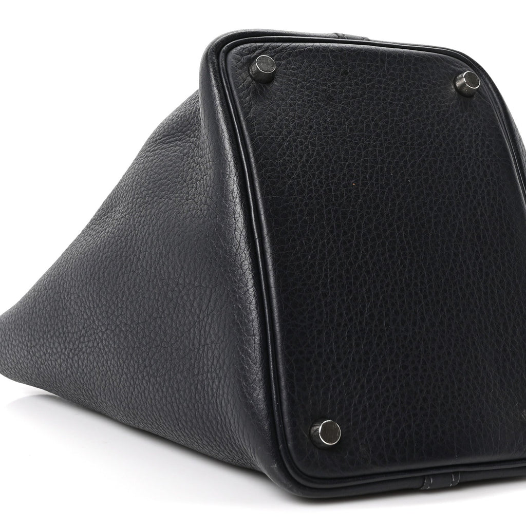 Taurillon Clemence Picotin Lock 18 PM Bleu Indigo £¨ Direct shipment via from wholesalehk.shop