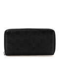 Guccissima Signature Microguccissima Bree Zip Around Wallet Black £¨ Direct shipment via from wholesalehk.shop