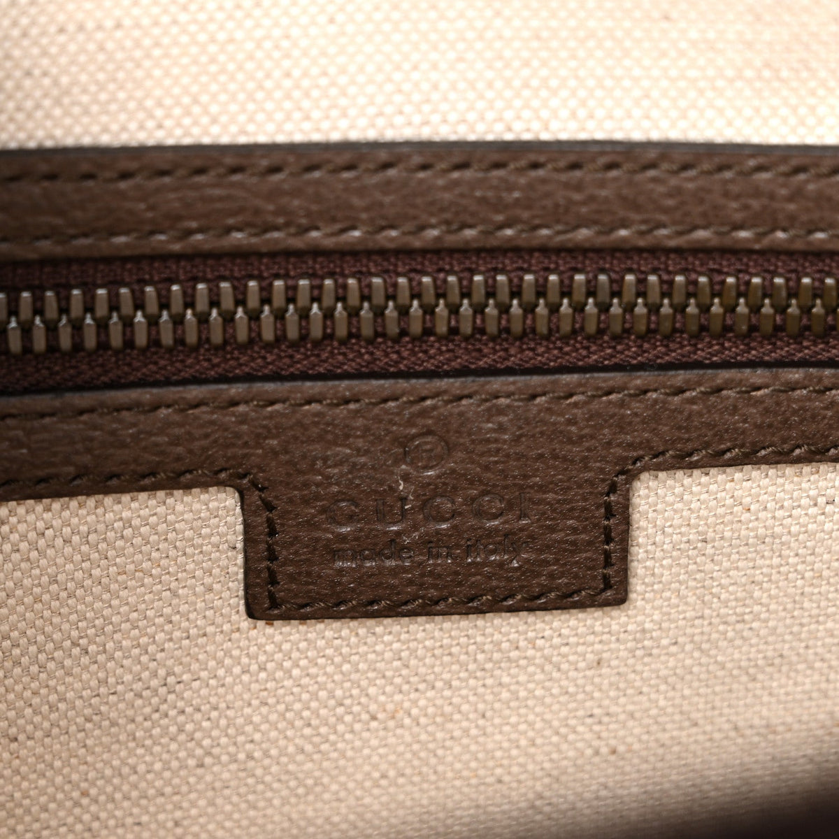 GG Supreme Monogram Web Small Ophidia Half Moon Hobo Brown wholesalehk.shop