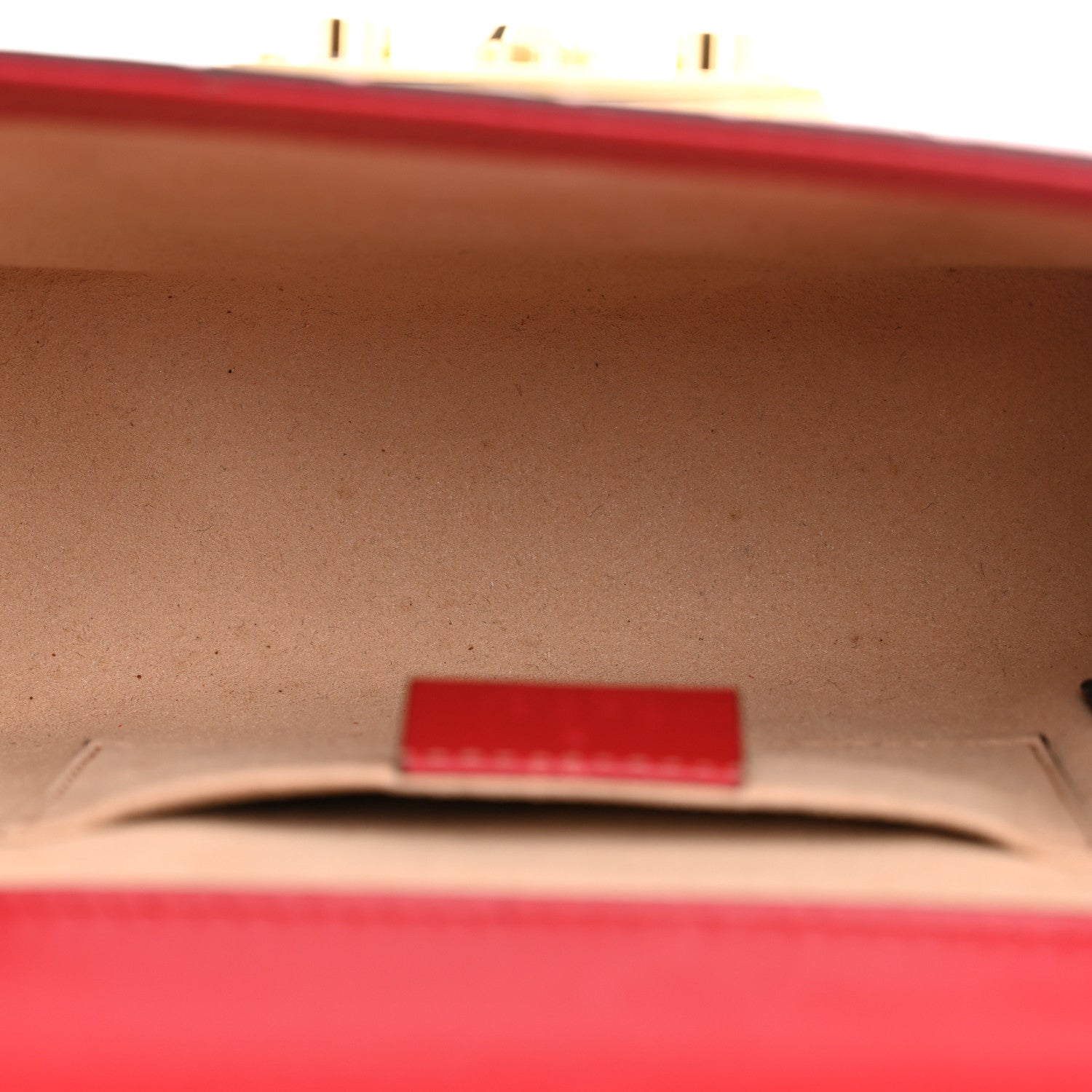 Guccissima Small Padlock Shoulder Bag Hibiscus Red £¨ Direct shipment via from wholesalehk.shop