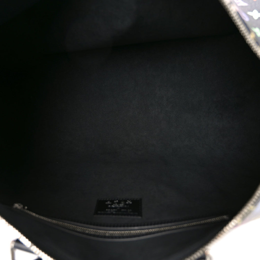 LV X TM Monogram Multicolor Keepall Bandouliere 50 Black wholesalehk.shop