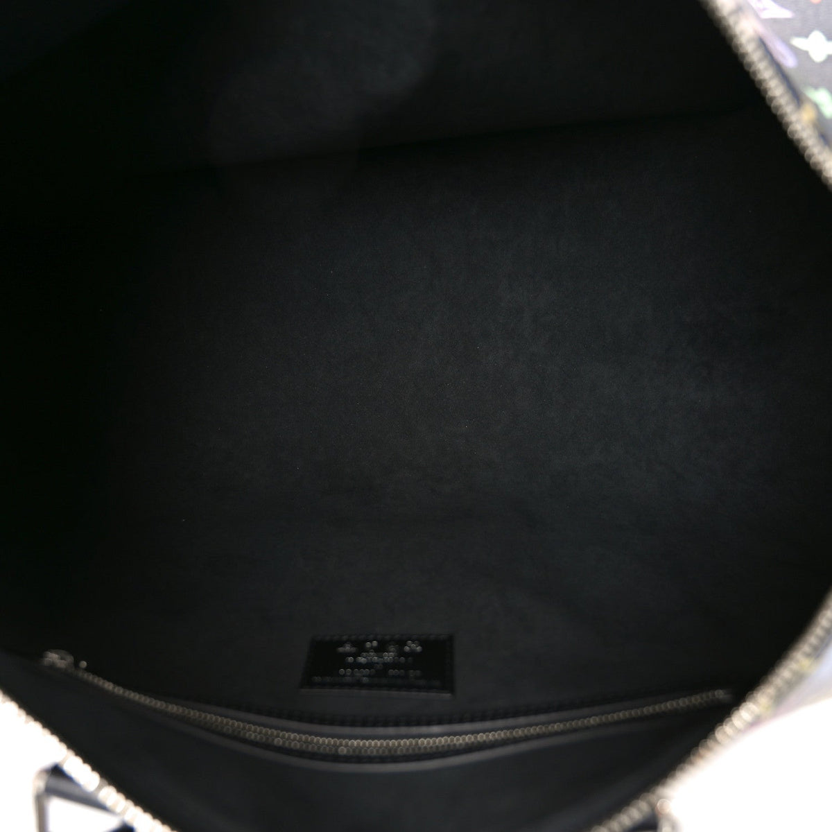 LV X TM Monogram Multicolor Keepall Bandouliere 50 Black wholesalehk.shop