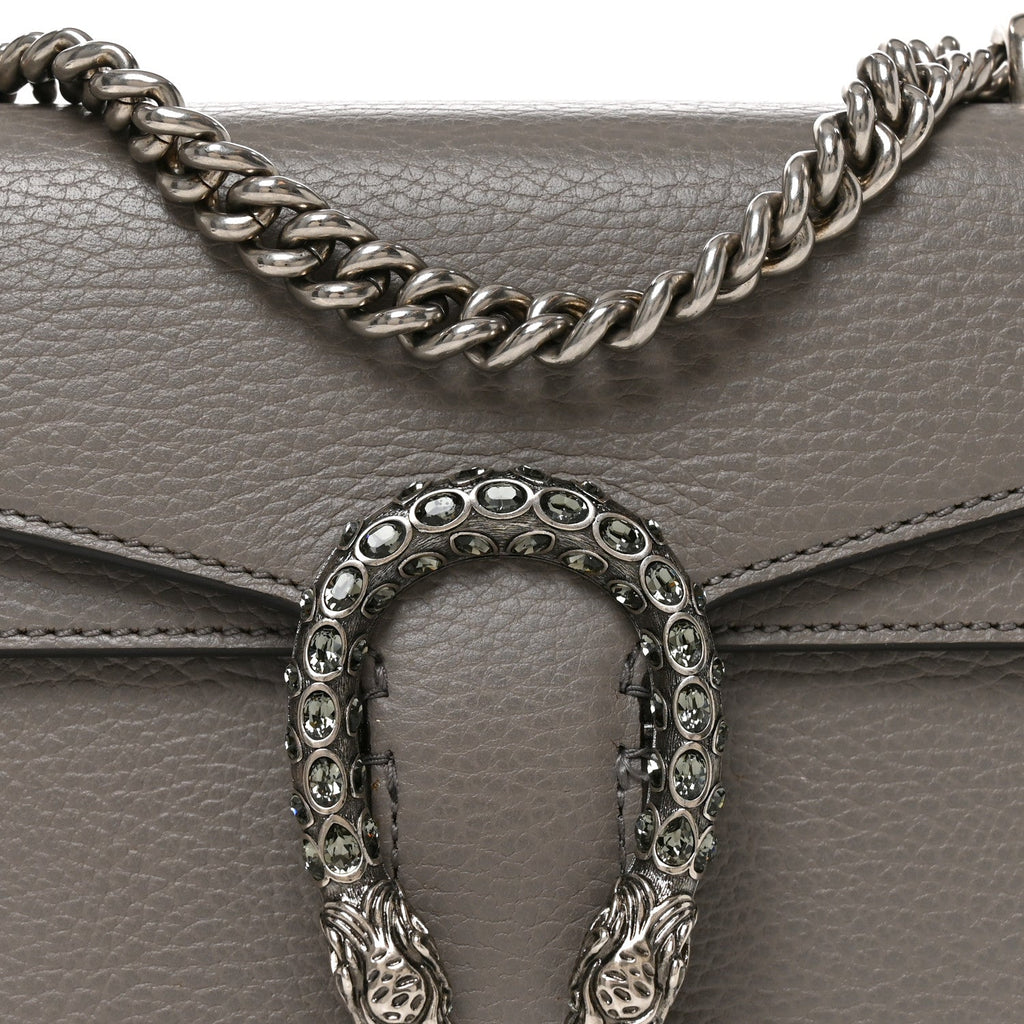 Calfskin Mini Dionysus Shoulder Bag Dusty Grey wholesalehk.shop