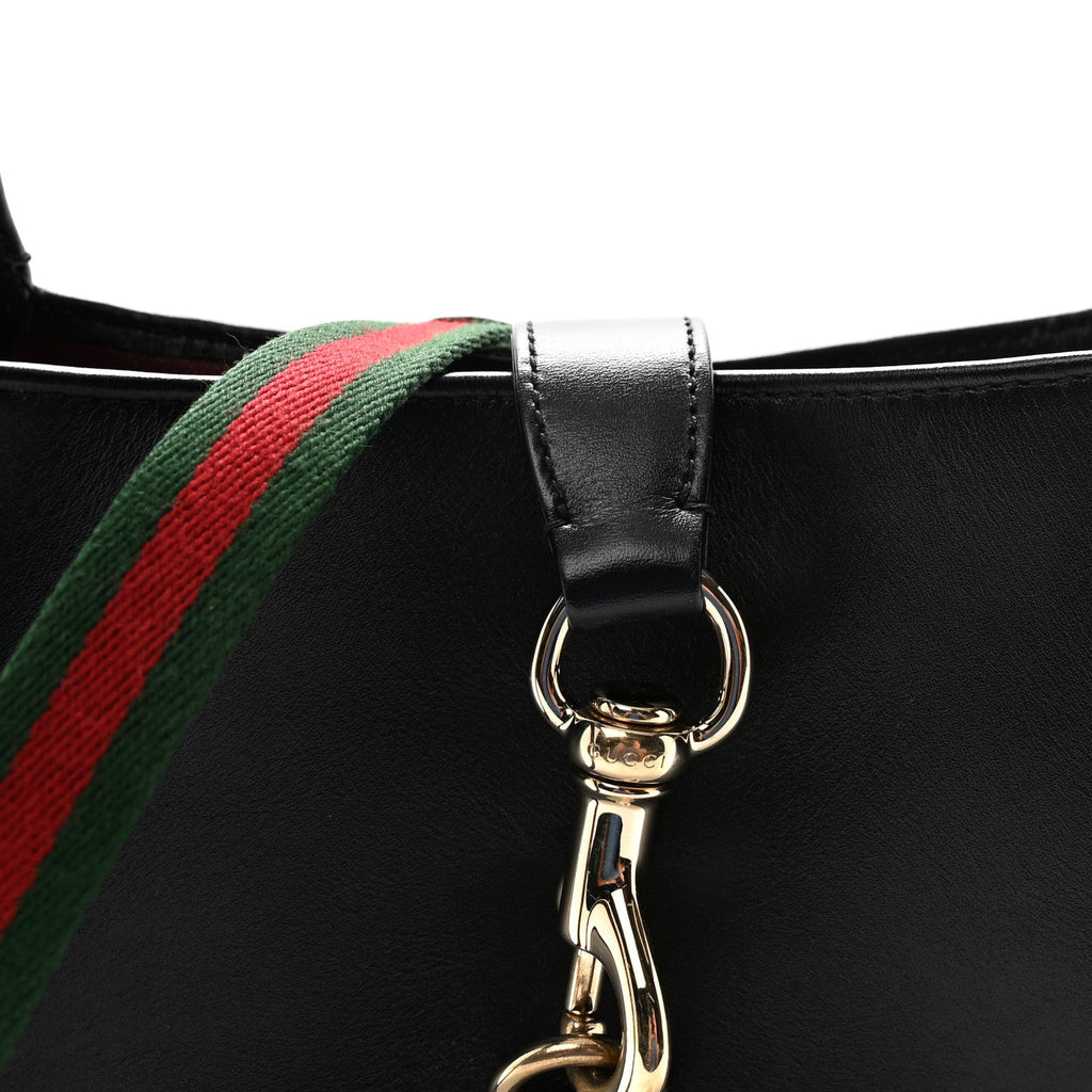Calfskin Small Jackie Shoulder Bag Black £¨ Direct shipment via from wholesalehk.shop