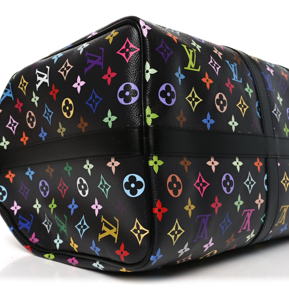 LV X TM Monogram Multicolor Keepall Bandouliere 50 Black wholesalehk.shop