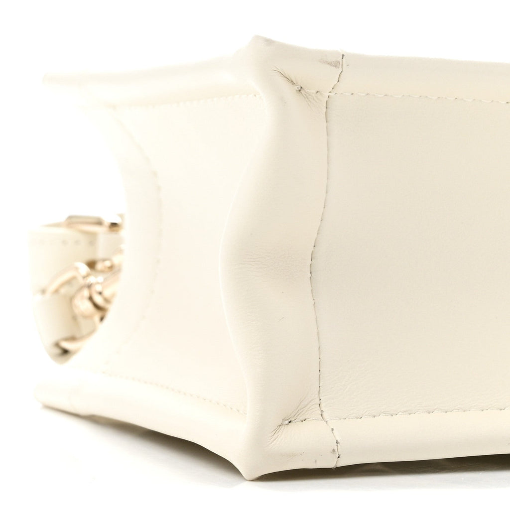 Calfskin Macrocannage Mini Book Tote Latte £¨ Direct shipment via from wholesalehk.shop