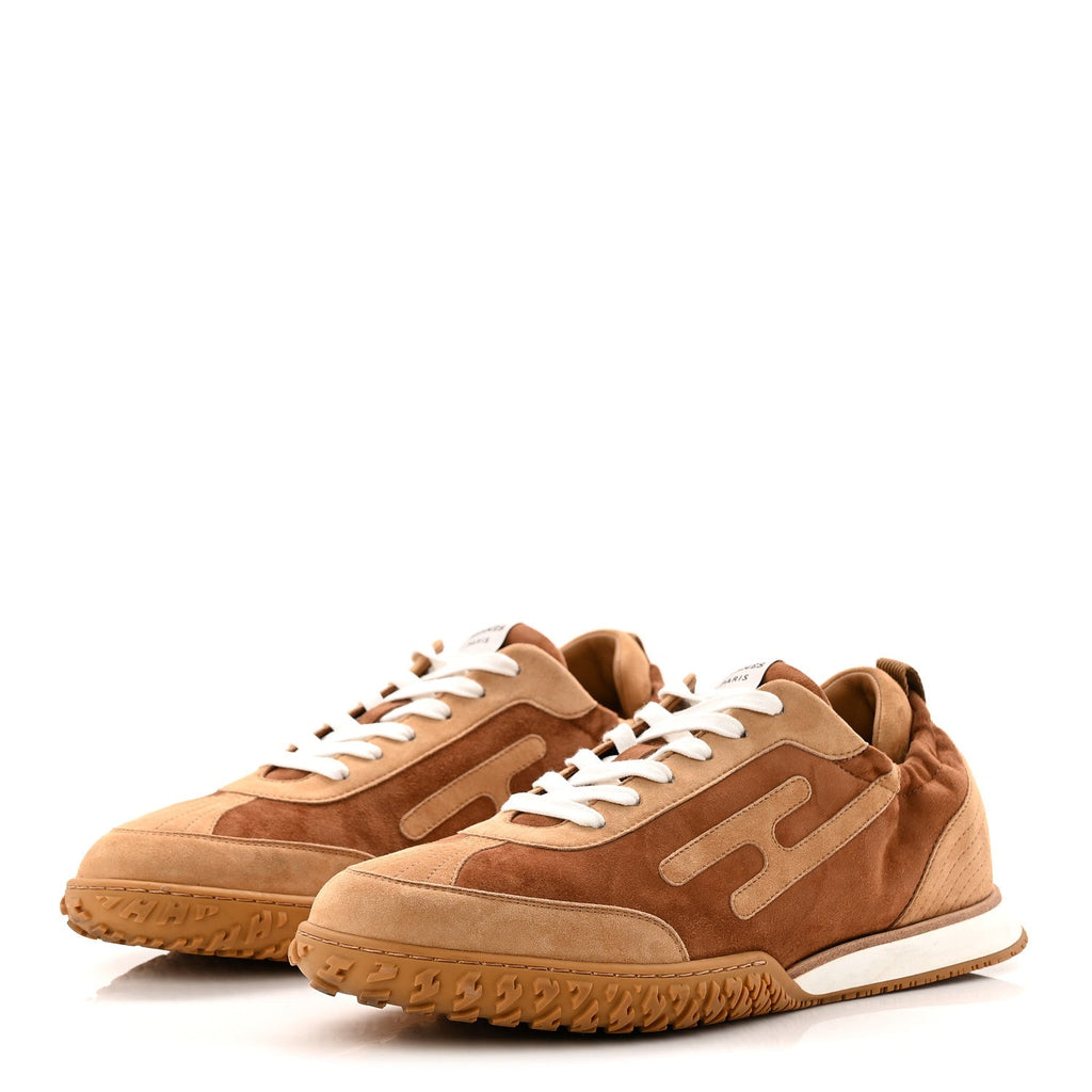 Suede Goatskin Mens Jet Sneakers 43 Brun Amourette Miel wholesalehk.shop