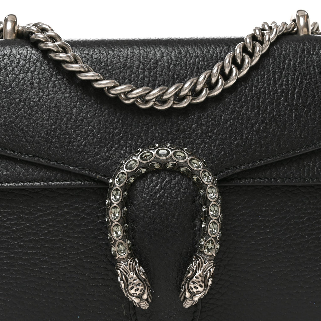 Calfskin Mini Dionysus Shoulder Bag Black wholesalehk.shop