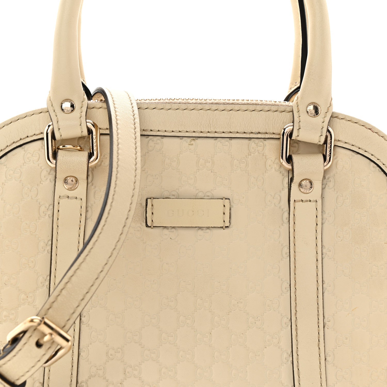 Soft Microguccissima Mini Dome Bag Ivoire £¨ Direct shipment via from wholesalehk.shop