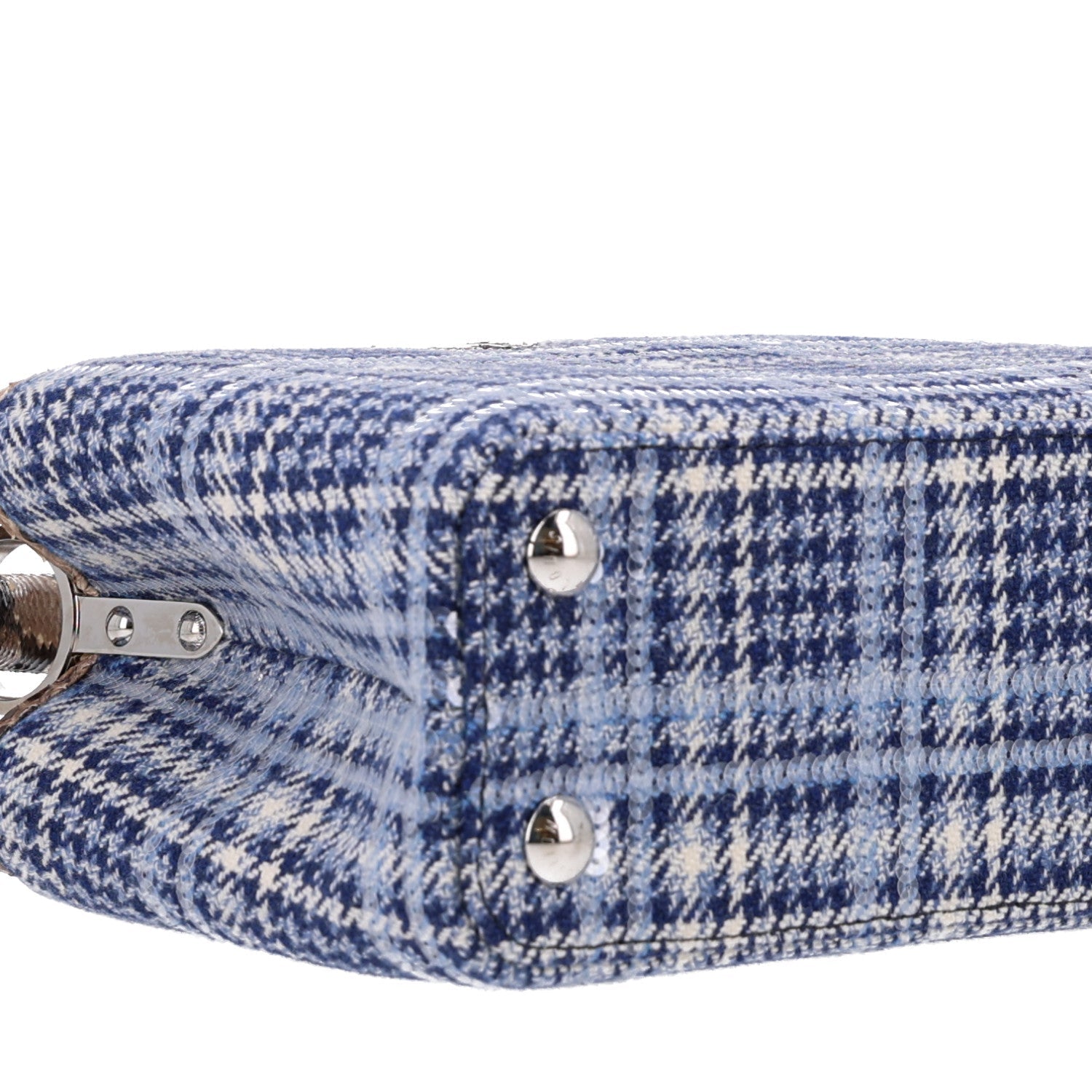 Tweed Sequins Snakeskin Capucines BB Blue £¨ Direct shipment via from wholesalehk.shop