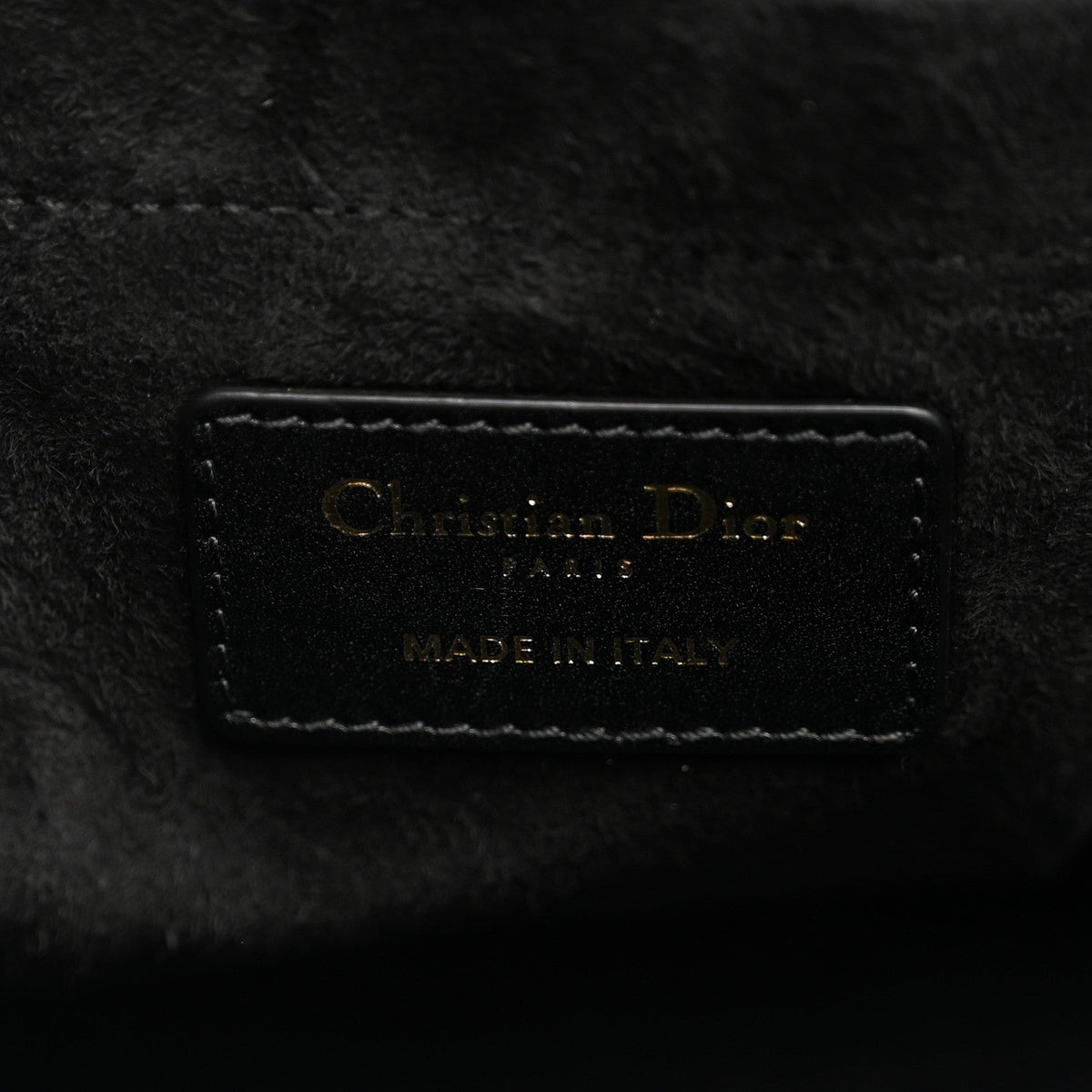 Calfskin Cannage Large The Lady 95.22 Black wholesalehk.shop
