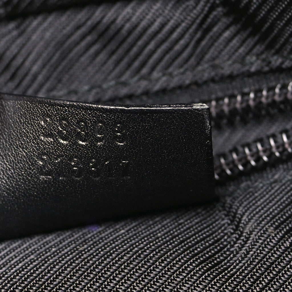 Denim Monogram Tote Bag Black wholesalehk.shop