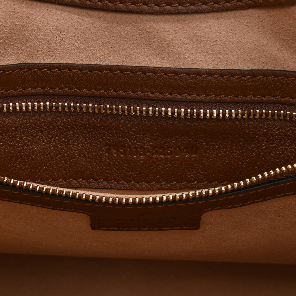 GG Supreme Monogram Medium Padlock Shoulder Bag Beige Ebony Brown Sugar £¨ Direct shipment via from wholesalehk.shop