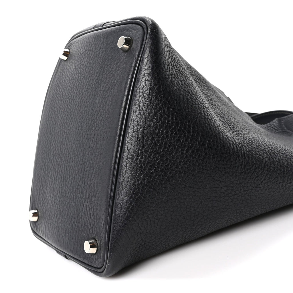 Taurillon Clemence Picotin Lock 18 PM Bleu Indigo £¨ Direct shipment via from wholesalehk.shop