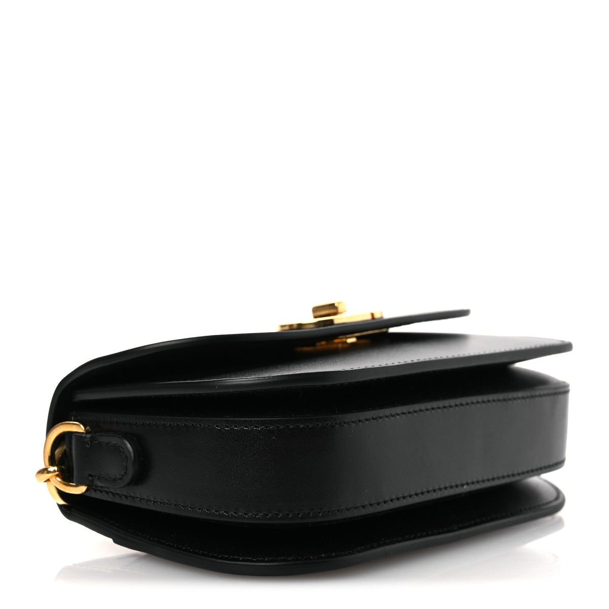Box Calfskin 30 Montaigne Small Avenue Bag Black wholesalehk.shop
