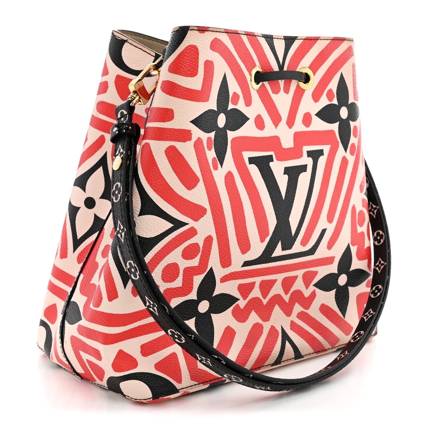Monogram Giant Crafty NeoNoe MM Creme Rouge Black £¨ Direct shipment via from wholesalehk.shop
