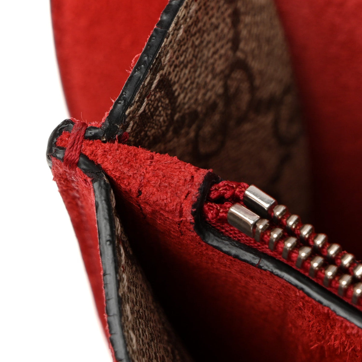 GG Supreme Monogram Small Dionysus Shoulder Bag Red wholesalehk.shop