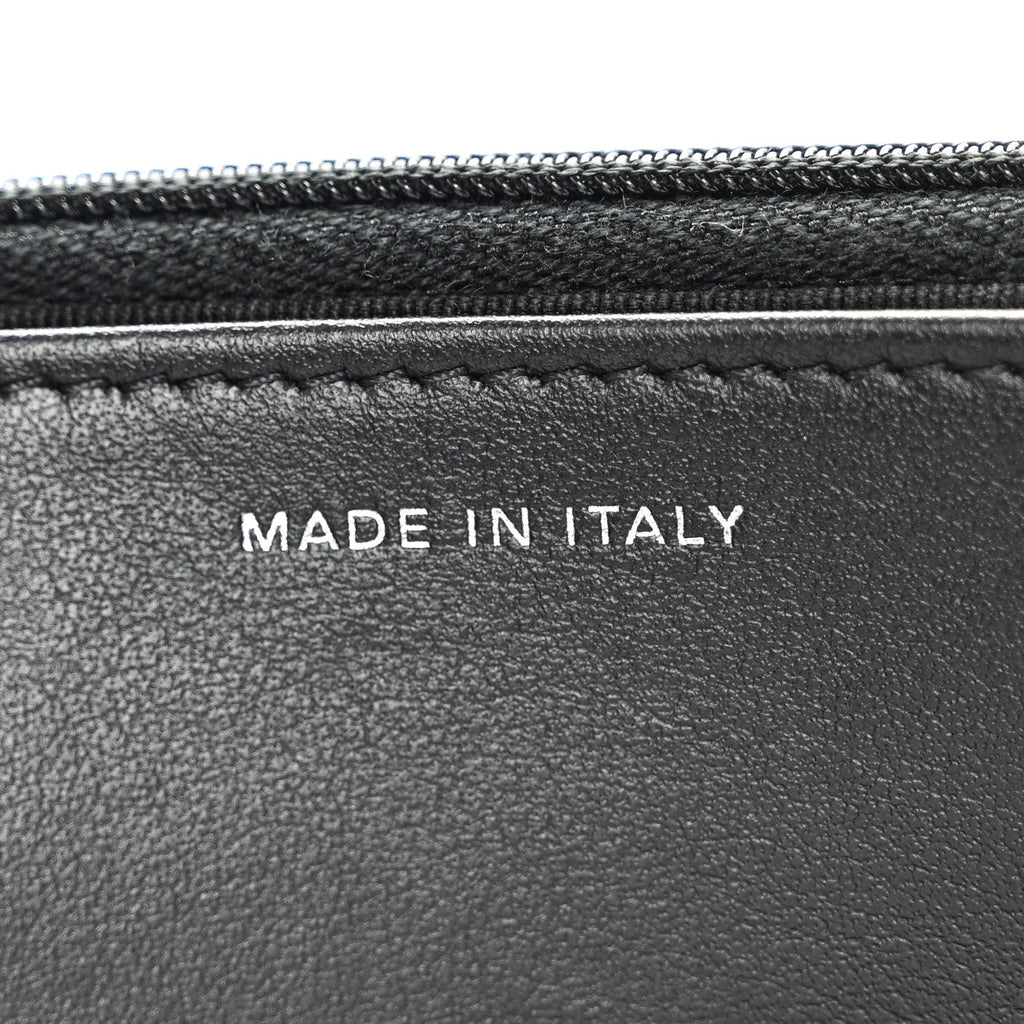 Patent Quilted Bi-Color Wallet On Chain WOC Red Black wholesalehk.shop