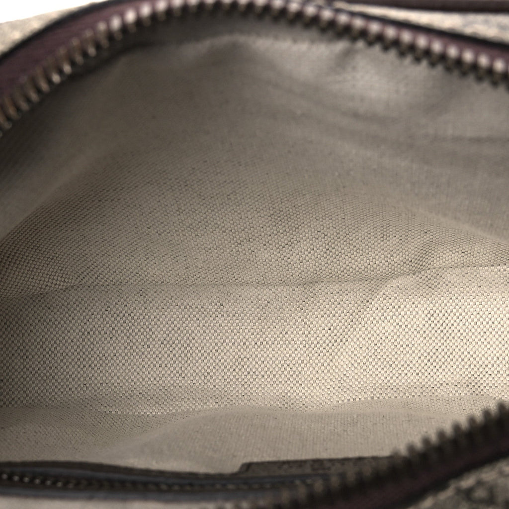 Soft GG Supreme Monogram Medium Ophidia Belt Bag  Dark Brown wholesalehk.shop