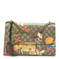 GG Supreme Monogram Tian Medium Padlock Shoulder Bag Beige Multicolor New Acero £¨ Direct shipment via from wholesalehk.shop