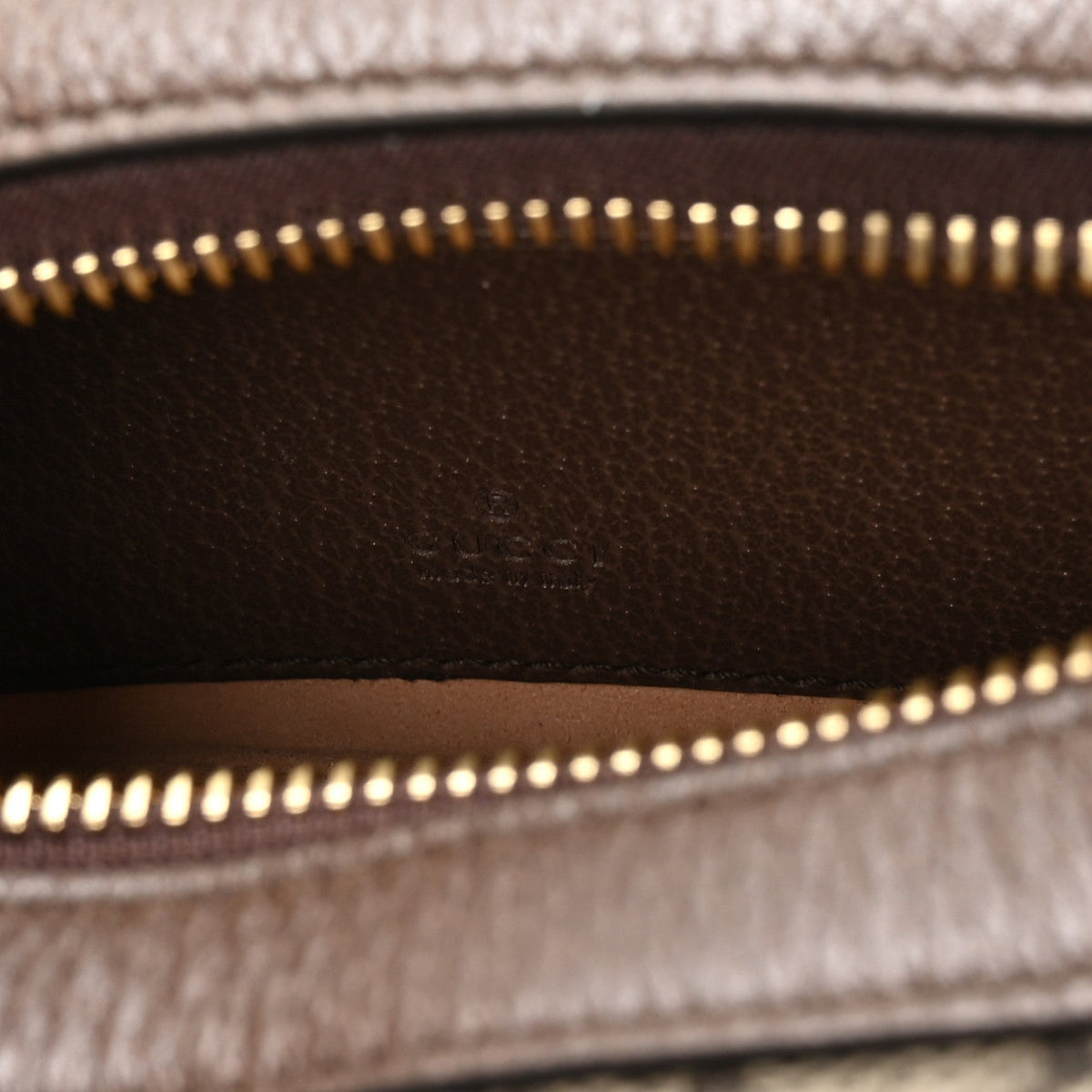 GG Supreme Monogram Textured Calfskin Web Mini Ophidia Half Moon Hobo Beige Ebony New Acero wholesalehk.shop