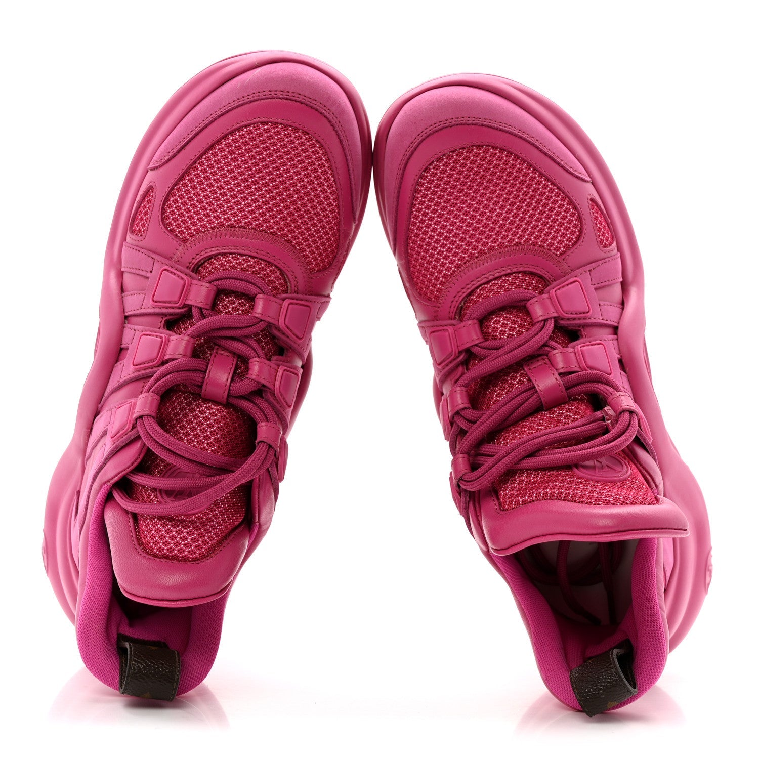 Calfskin Technical Nylon LV Archlight Sneakers 37 Rose Pop £¨ Direct shipment via from wholesalehk.shop