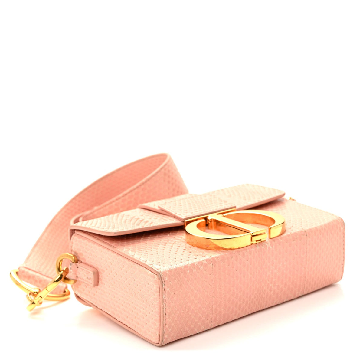 Snakeskin 30 Montaigne Box Bag Rose Clair wholesalehk.shop