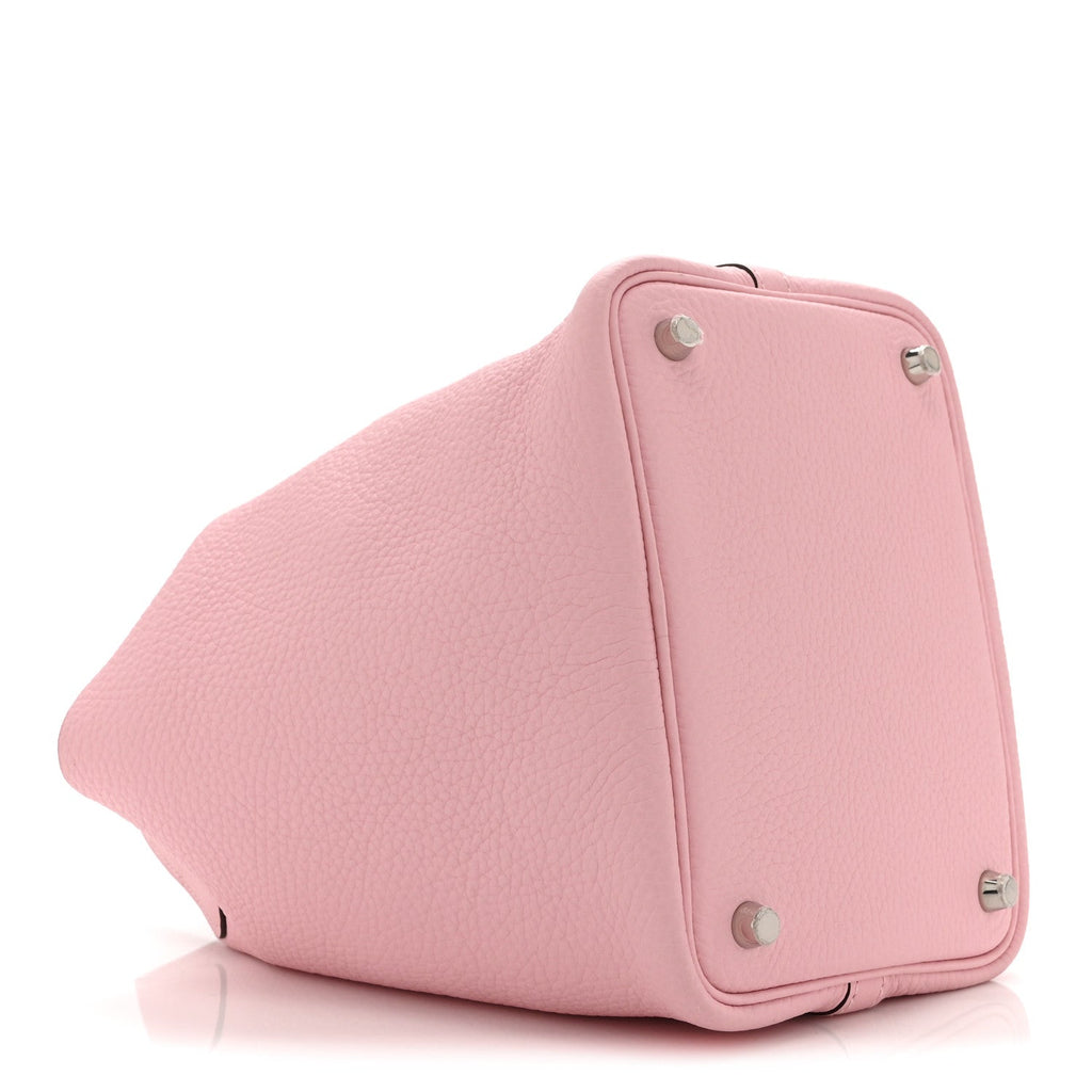 Taurillon Clemence Picotin Lock 18 PM Rose Sakura £¨ Direct shipment via from wholesalehk.shop