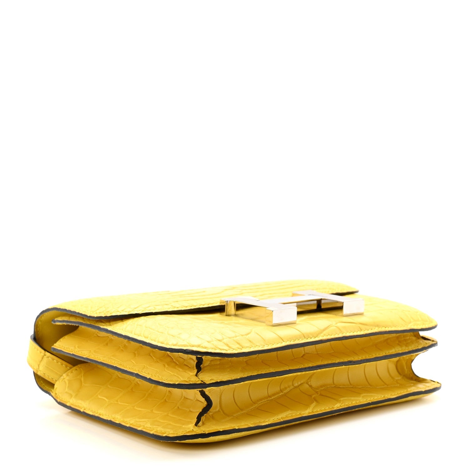 Matte Alligator Constance 18 Mimosa £¨ Direct shipment via from wholesalehk.shop