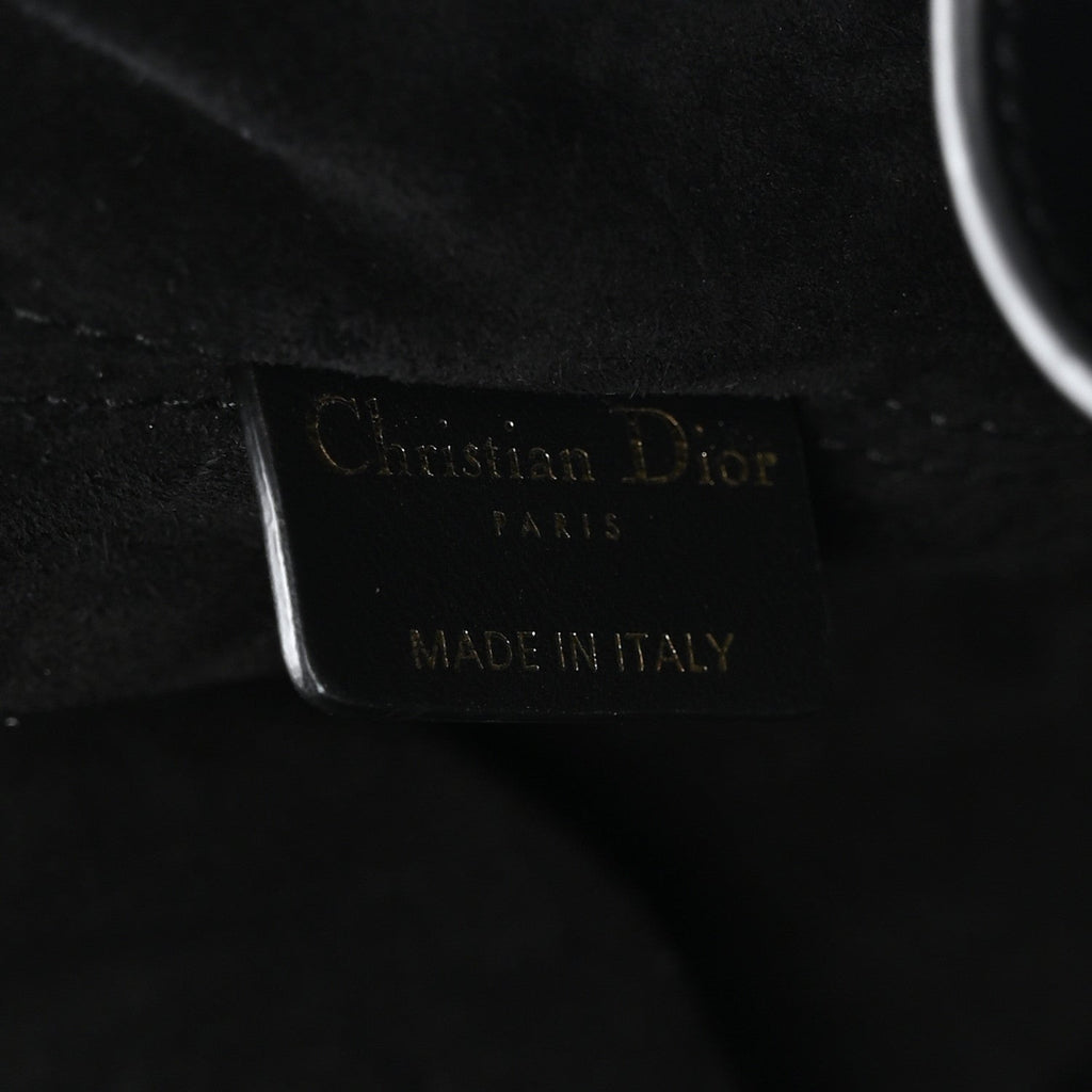 Calfskin Macrocannage Large Toujours Black wholesalehk.shop