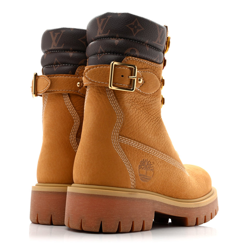 X TIMBERLAND Grained Calfskin Monogram Mens Ranger Boots 8.5 Wheat £¨ Direct shipment via from wholesalehk.shop