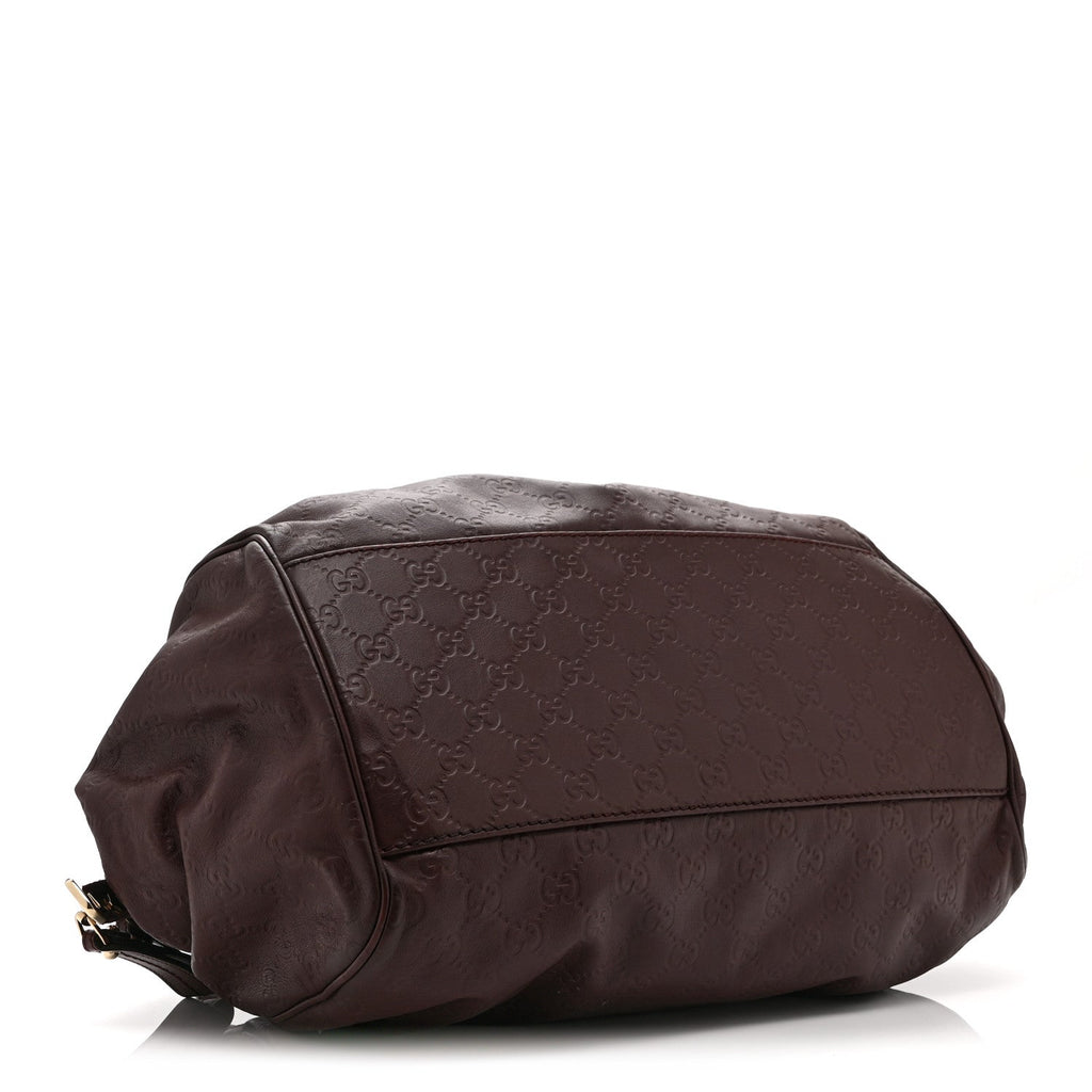 Guccissima Medium Sukey Boston Chocolate £¨ Direct shipment via from wholesalehk.shop