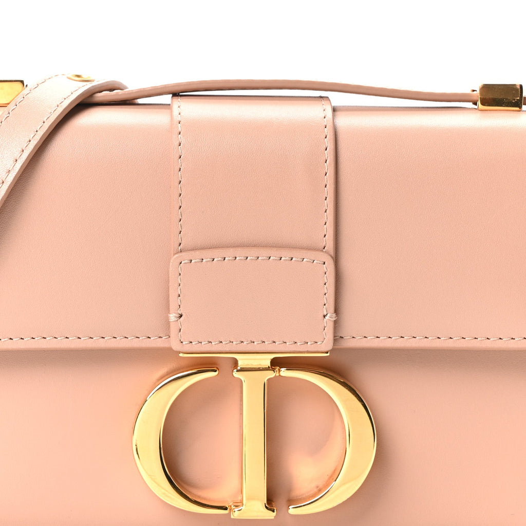 Smooth Calfskin Micro 30 Montaigne Flap Bag Rose Des Vents wholesalehk.shop