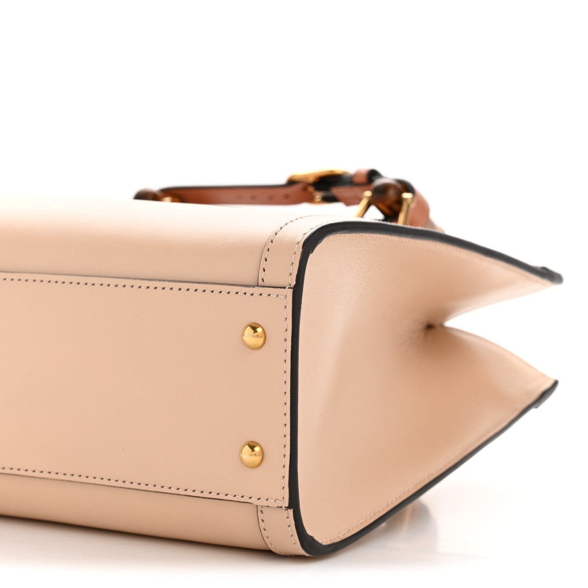 Calfskin Gucci Embossed Small Diana Tote Bag Pink wholesalehk.shop