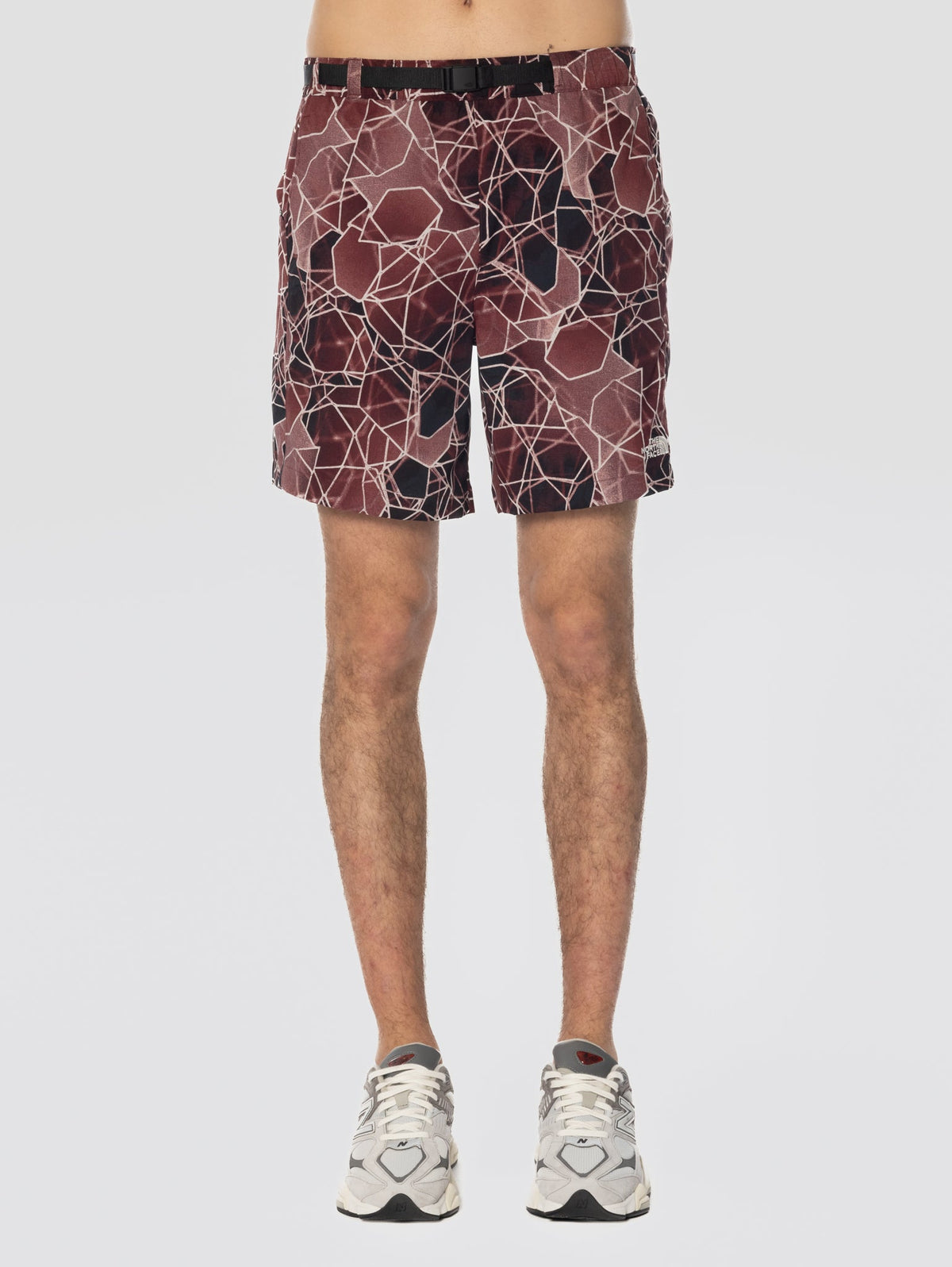 2026 New Arrival Pantaloncini con Stampa Grafica Rosa wholesalehk.shop