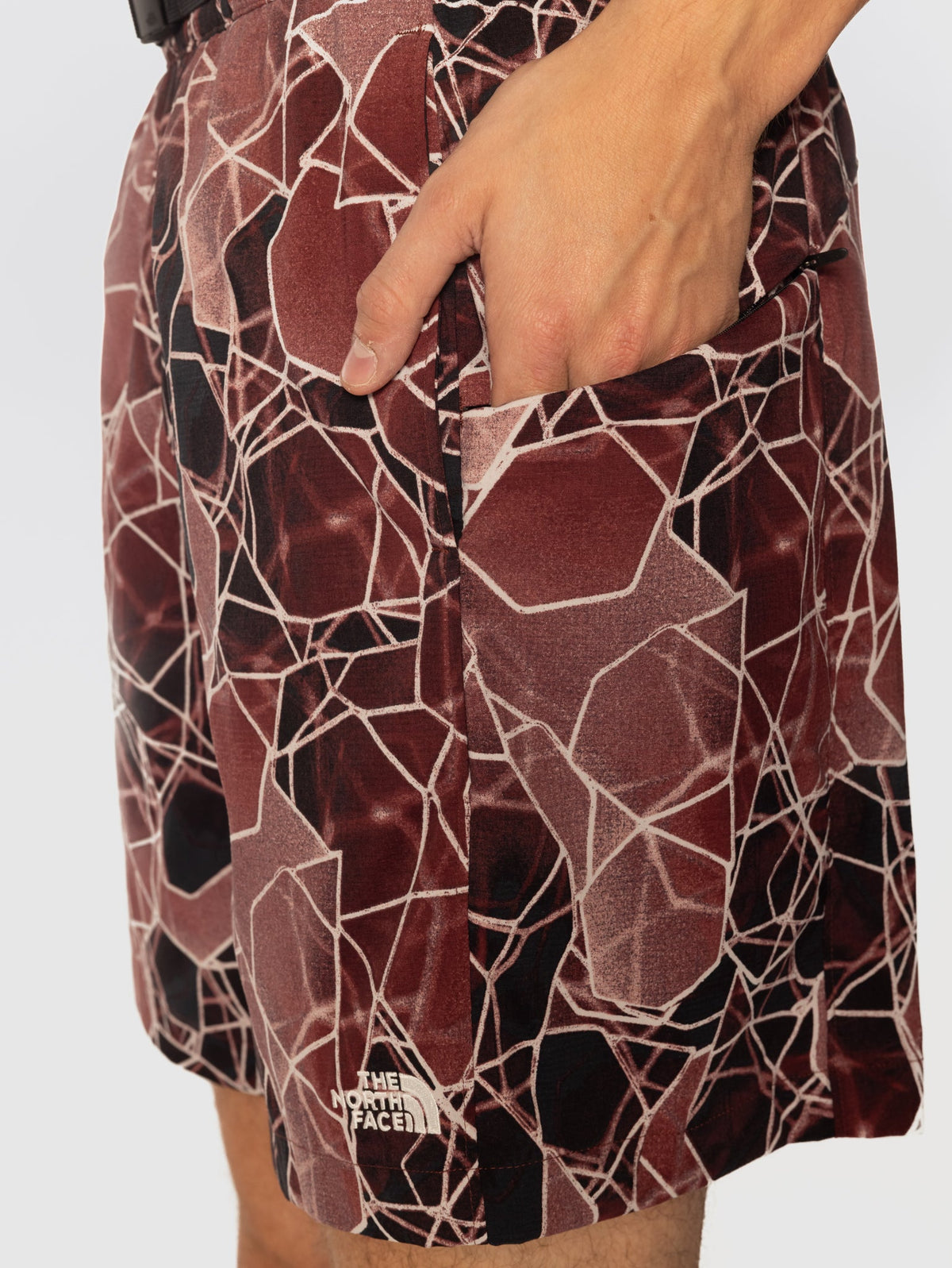 2026 New Arrival Pantaloncini con Stampa Grafica Rosa wholesalehk.shop