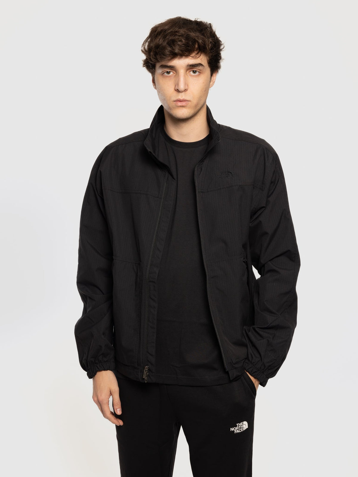 2026 New Arrival Giacca Anti Vento in Ripstop Nero wholesalehk.shop