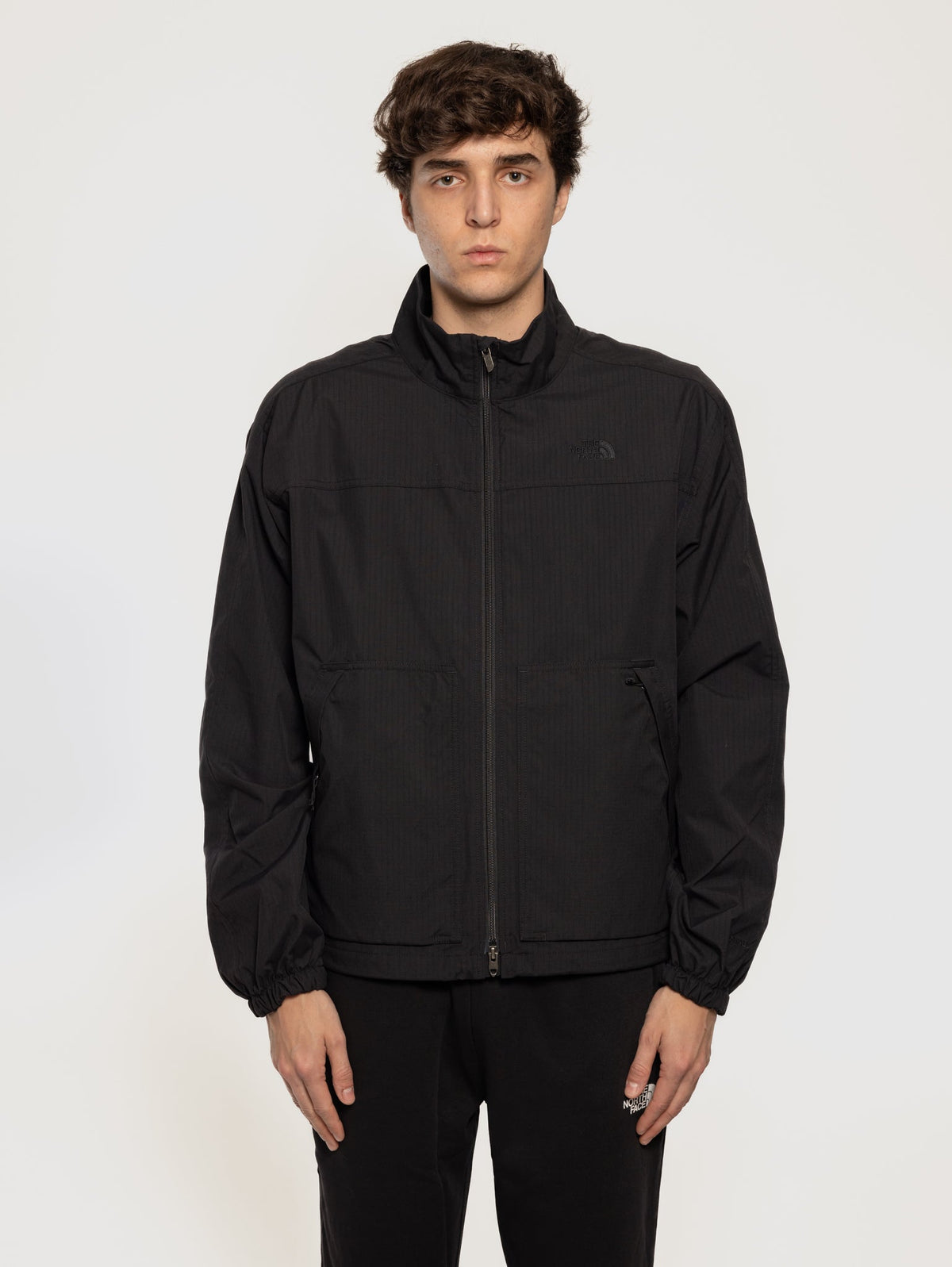 2026 New Arrival Giacca Anti Vento in Ripstop Nero wholesalehk.shop