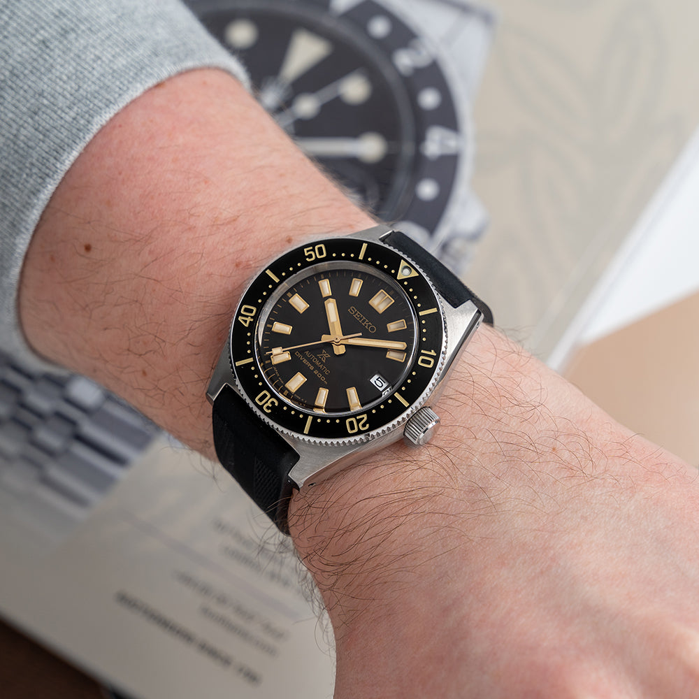 Seiko Prospex 1965 Diver's Modern Re-Interpretation Automatic Brown Dial Black Rubber Strap Watch For Men - SPB147J1 wholesalehk.shop