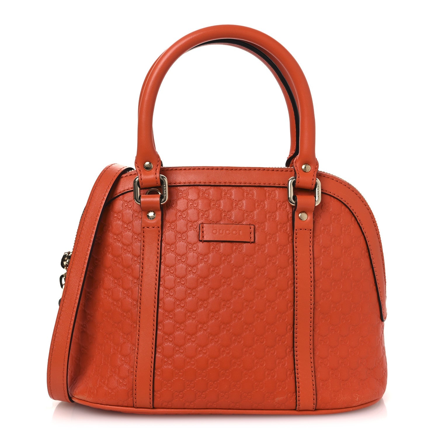 Microguccissima Mini Dome Bag Sun Orange £¨ Direct shipment via from wholesalehk.shop