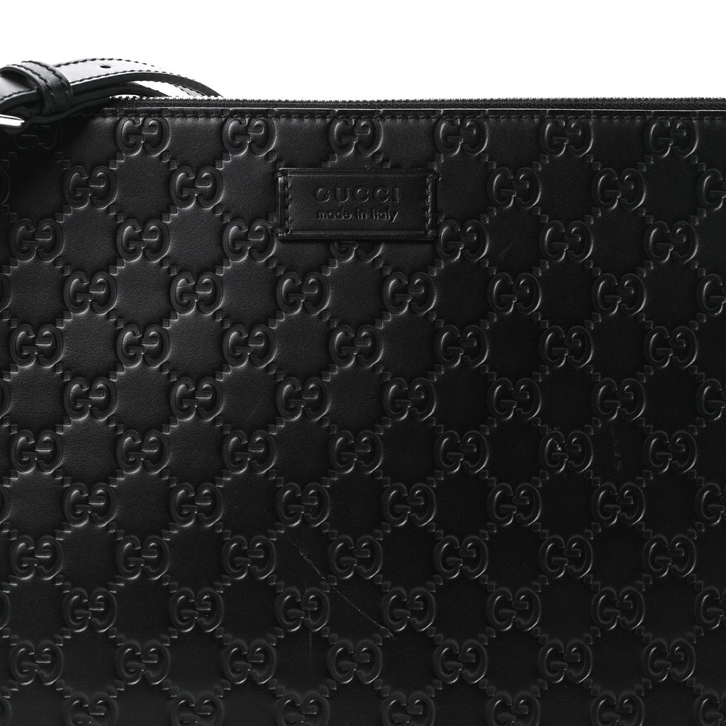 Guccissima Signature Messenger Bag Black £¨ Direct shipment via from wholesalehk.shop